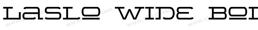 Laslo Wide Bold字体转换